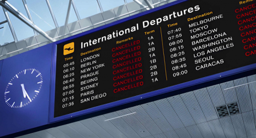 Cieli Sbarrati: L�Italia si Ferma per il Gioved� Nero del Trasporto Aereo